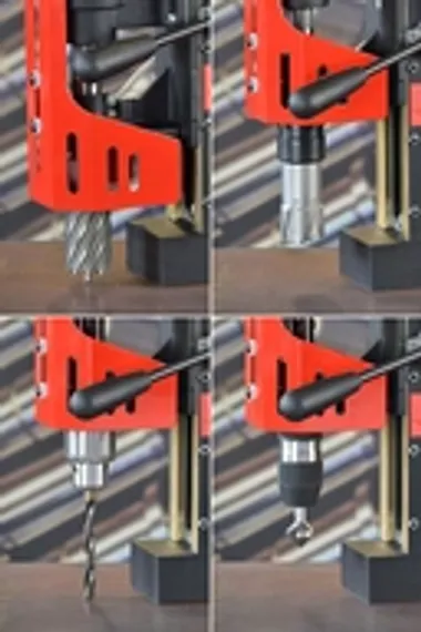 Пневматический сверлильный станок с креплением на постоянных магнитах Promotech PRO-200A ATEX