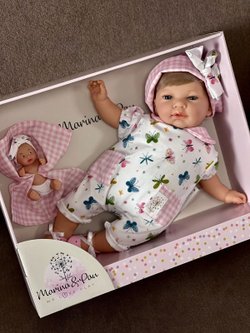Кукла Marina and Pau 42 cм Sweet Baby мягконабивная (M736)