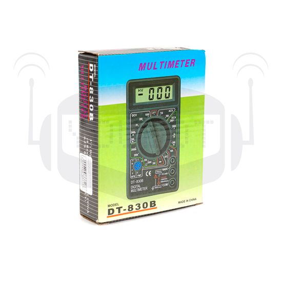 Мультиметр DT-830B черный