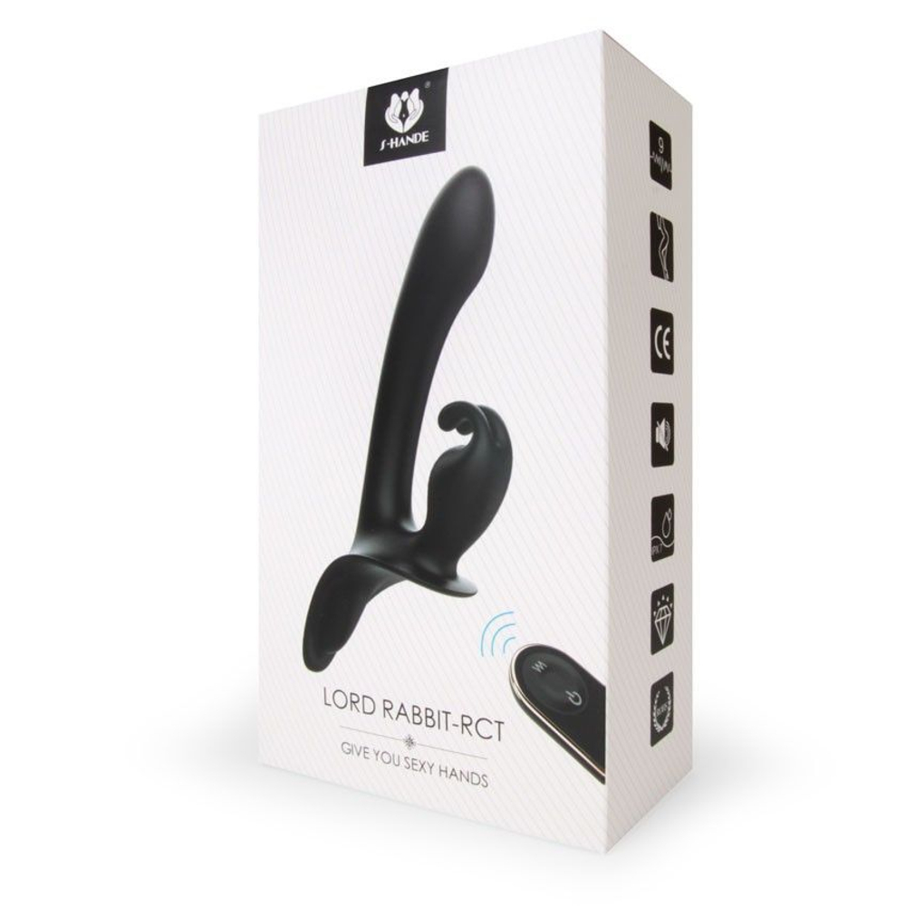 Сливовый страпон Lord Rabbit (Цвет: фиолетовый)