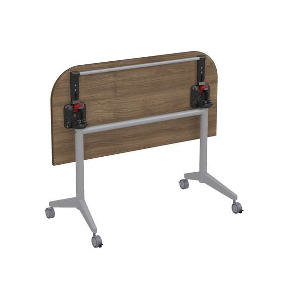 8ФСРР.101 Складной радиусный стол-трансформер с фиксаторами (1250*600*750)