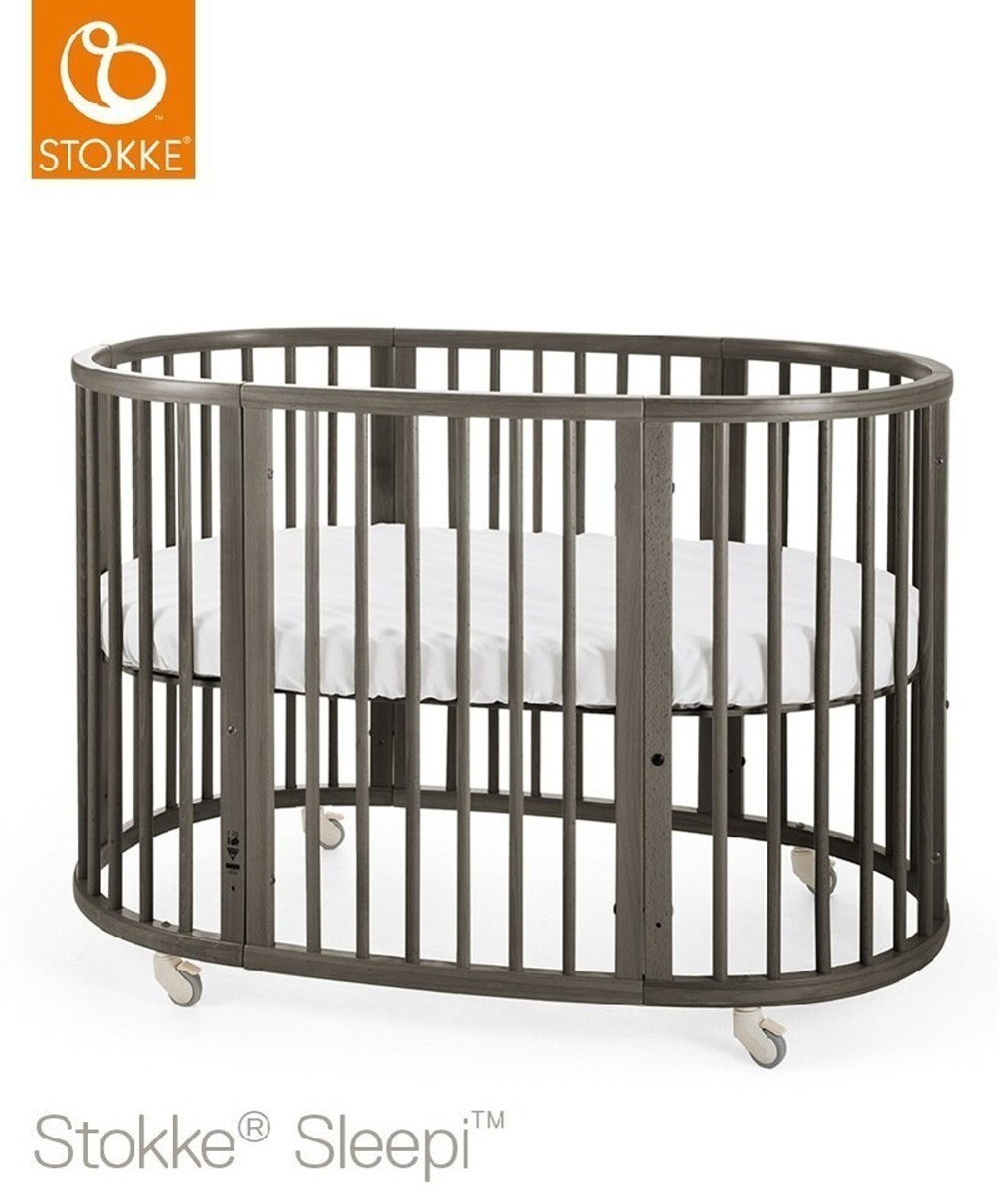 Кроватка Stokke Sleepi, серый