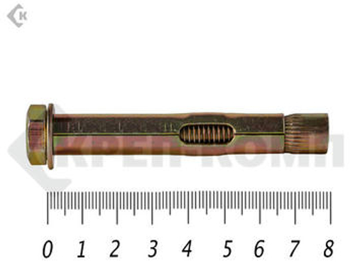 Анкер болт болтом м8 10х80 (5шт)