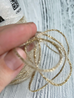 Пряжа шнур люрекс с мохером Спетакколо