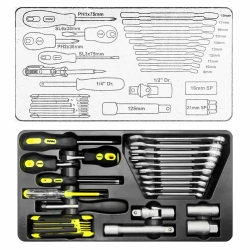 Набор инструментов 253пр. WMC TOOLS WMC-WMC254