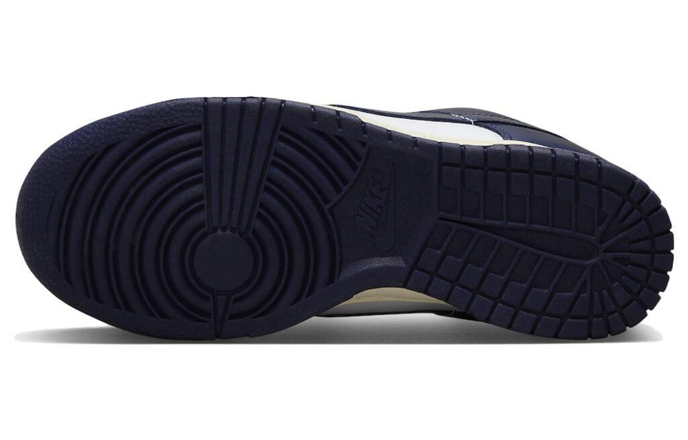 Кроссовки Nike Dunk Low "Midnight Navy And White" 2023 (Женская размерная сетка)