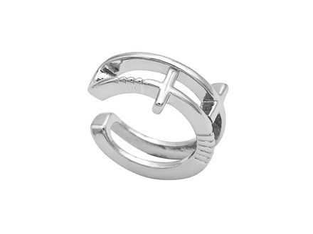 Кафф "Double. Крест", 4,5мм