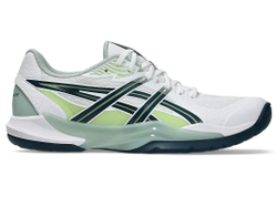 Мужские кроссовки для бадминтона/сквоша Asics Powerbreak FF - white/tranquil teal