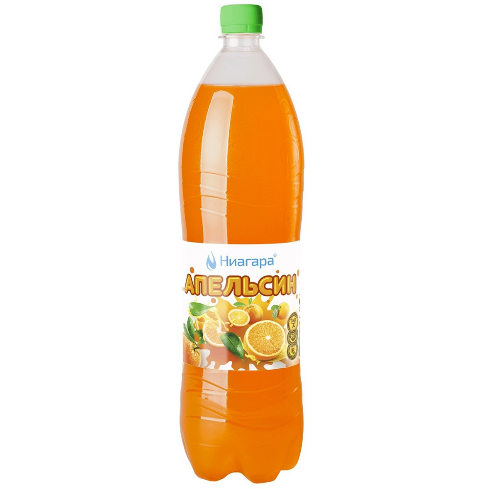 Напиток газированный Ниагара Апельсин 1,5 л