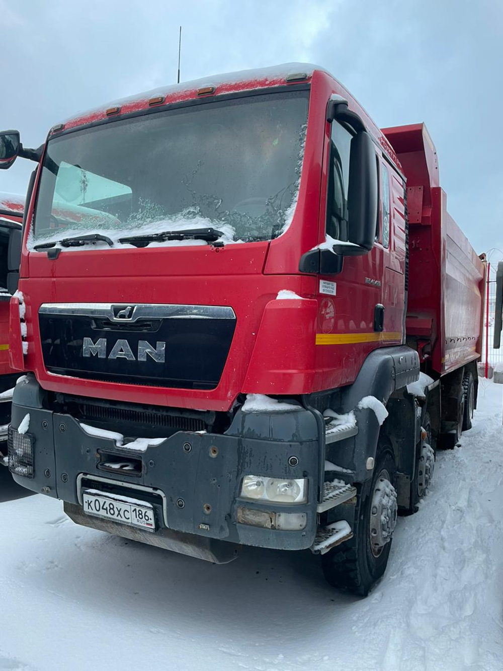 ПКФ "РЕМЭКС" RS 4583-0000040 на шасси MAN TGS 8x8 Самосвал RS 4583-0000040 (Дизельный, 12,4 л, 480 л