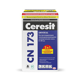 Универсальная смесь пол наливной Ceresit CN 173 20 кг