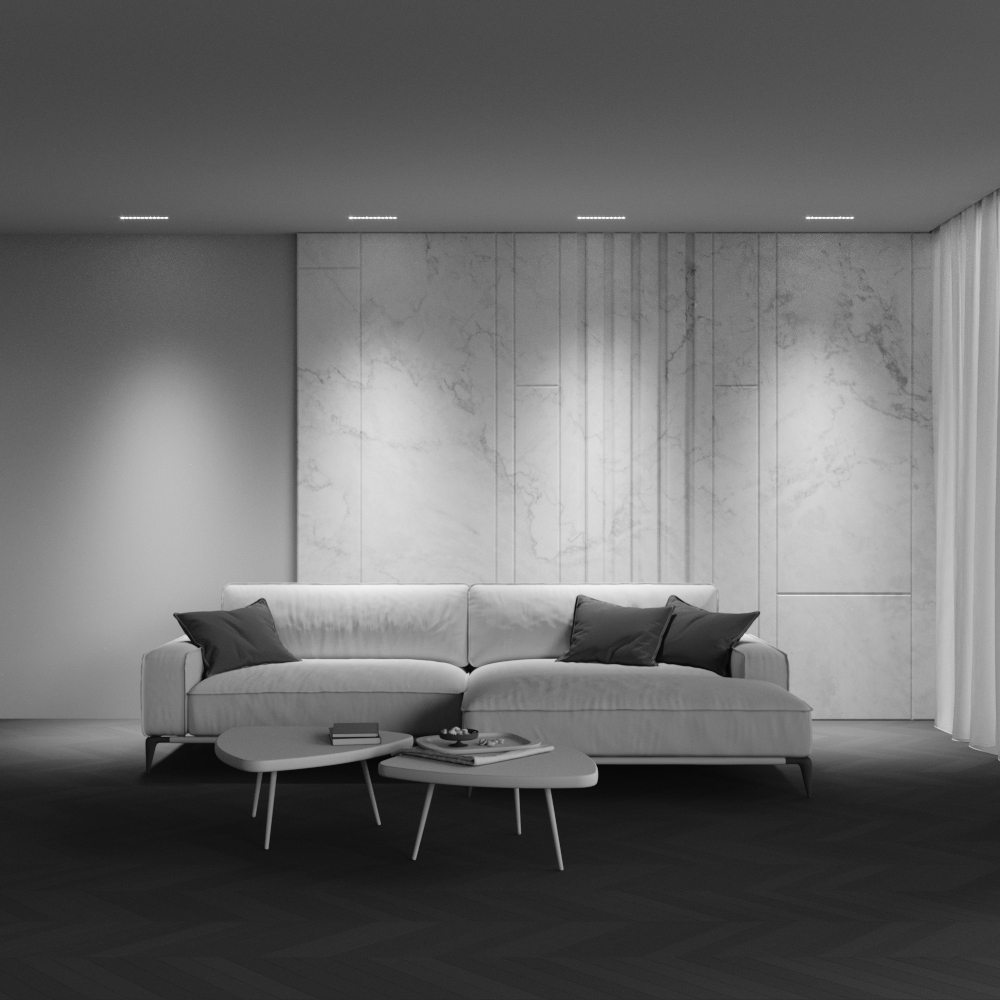 Встраиваемый светодиодный светильник Maytoni Points DL065-20W3-6K-TRS-W