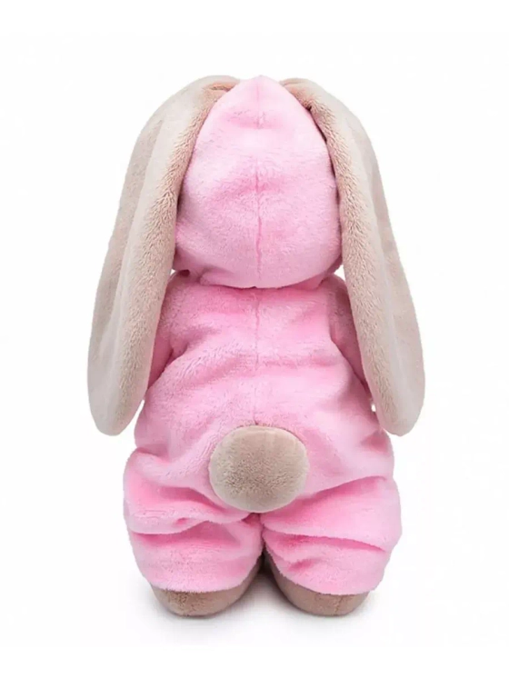 Мягкая игрушка Зайка Ми в меховом комбинезоне 25 см