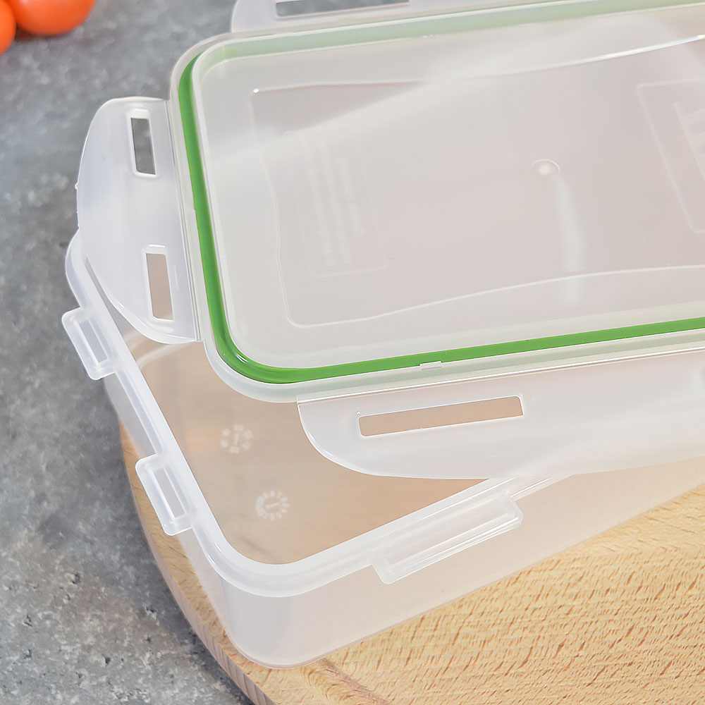 Контейнер 1,1л герметичный прямоугольный "Hitt"