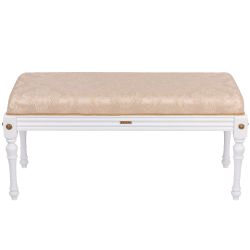 Банкетка Классика 2 Белый Каледония Айвори