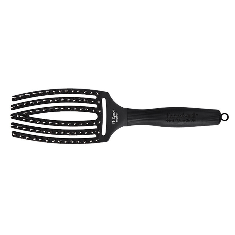 Парикмахерская щётка Fingerbrush Combo Olivia Garden Medium