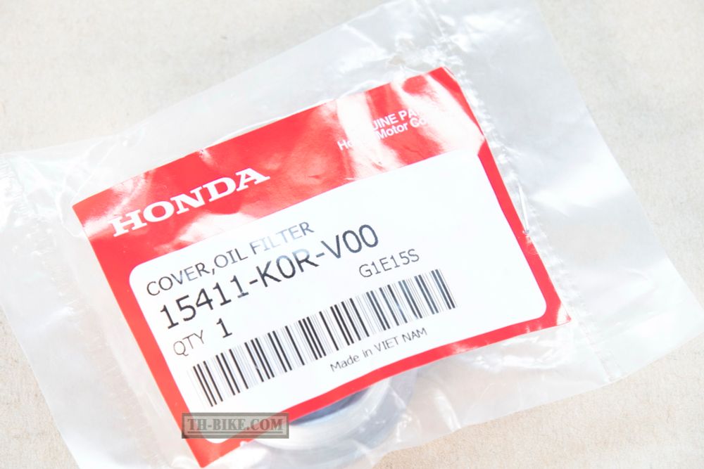 15411-K0R-V00. COVER, OIL FILTER