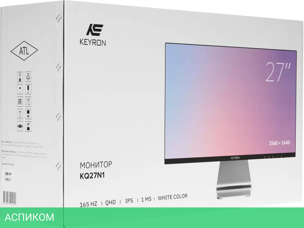 Монитор KEYRON KQ27N1 белый