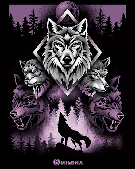 Трафарет для аэротату Milena 08