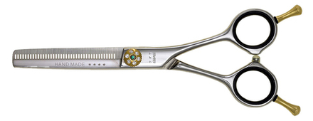 Ножницы парикмахерские KEDAKE филировочные 5,5" (4955-2240g/green)