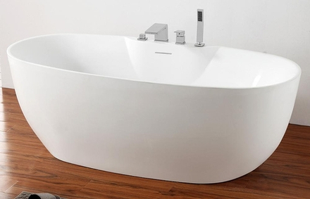 Акриловая ванна Abber 170x80 AB9323 без гидромассажа