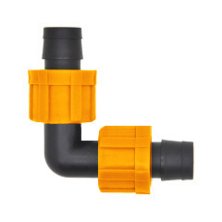 Угловое соединение для капельной ленты, КП-5128 (100 шт)