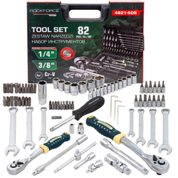 Набор инструментов 82пр. 1/4''3/8''6pt RockFORCE LIGHT RF LIGHT-4821-5DS