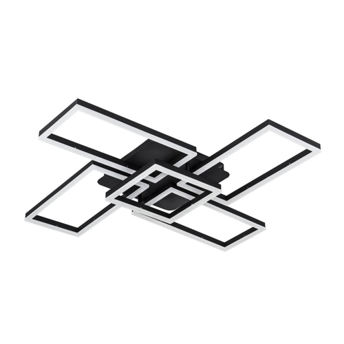 Потолочный светодиодный светильник LED4U L11004-5 BK