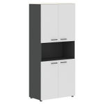 Шкаф для документов с 2-мя комплектами дверей JAY (Джэй)