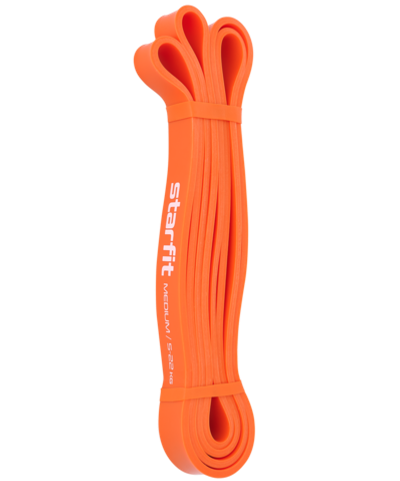 Эспандер ленточный для кросс-тренинга ES-803, 5-22 кг, 208х2,2 см, оранжевый