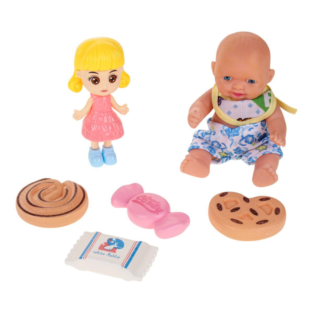 Пупс с аксесс., пакет 0812-199