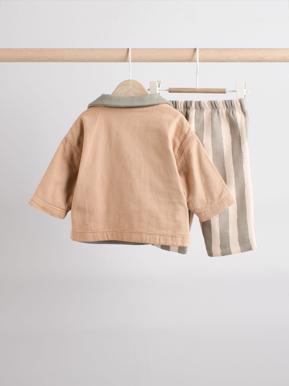 Комплект из трех предметов для малышей Next E63-363, Бежевый, Серый