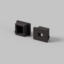 Комплект заглушек (для профиля 16×12) 10 шт., Maytoni ALM-005-B-EC 642022