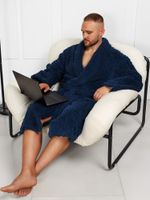 Халат мужской Идеал-3 Виотекс СИНИЙ