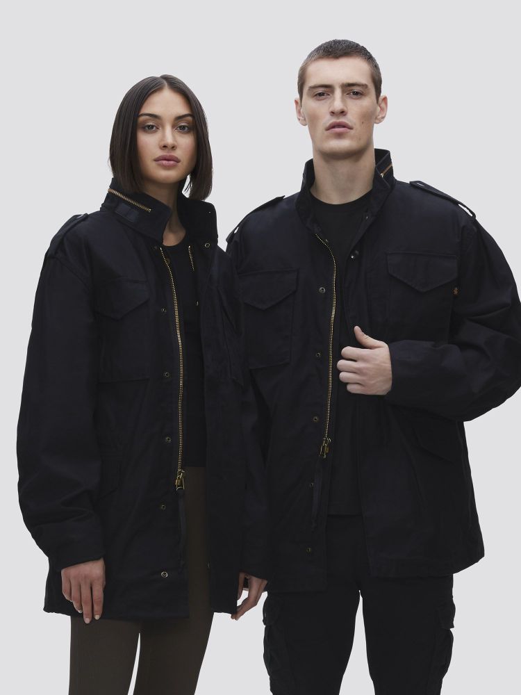 Куртка Alpha Industries M-65 Black (Черная)