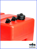 Стационарный топливный бак TITANO, 75 литров / Топливный бак для лодочного мотора