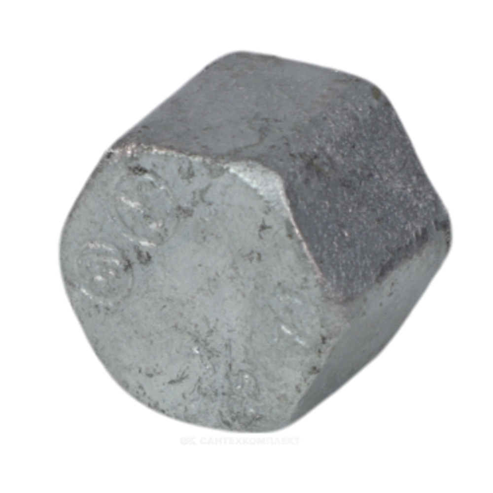 Заглушка чугун оц Ду 40 (1 1/2") ВР Fittex PLUS
