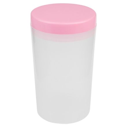 Подставка - стакан для промывки кистей (розовая крышка)