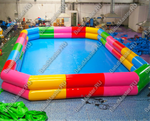 Надувной бассейн «Радуга» 10*10*0,65 м