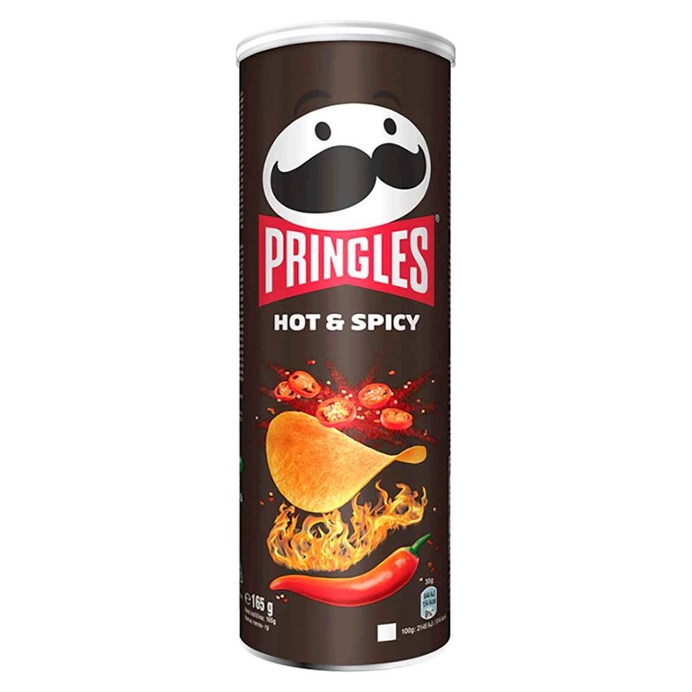 Чипсы картофельные Pringles Hot and Spicy 165 г