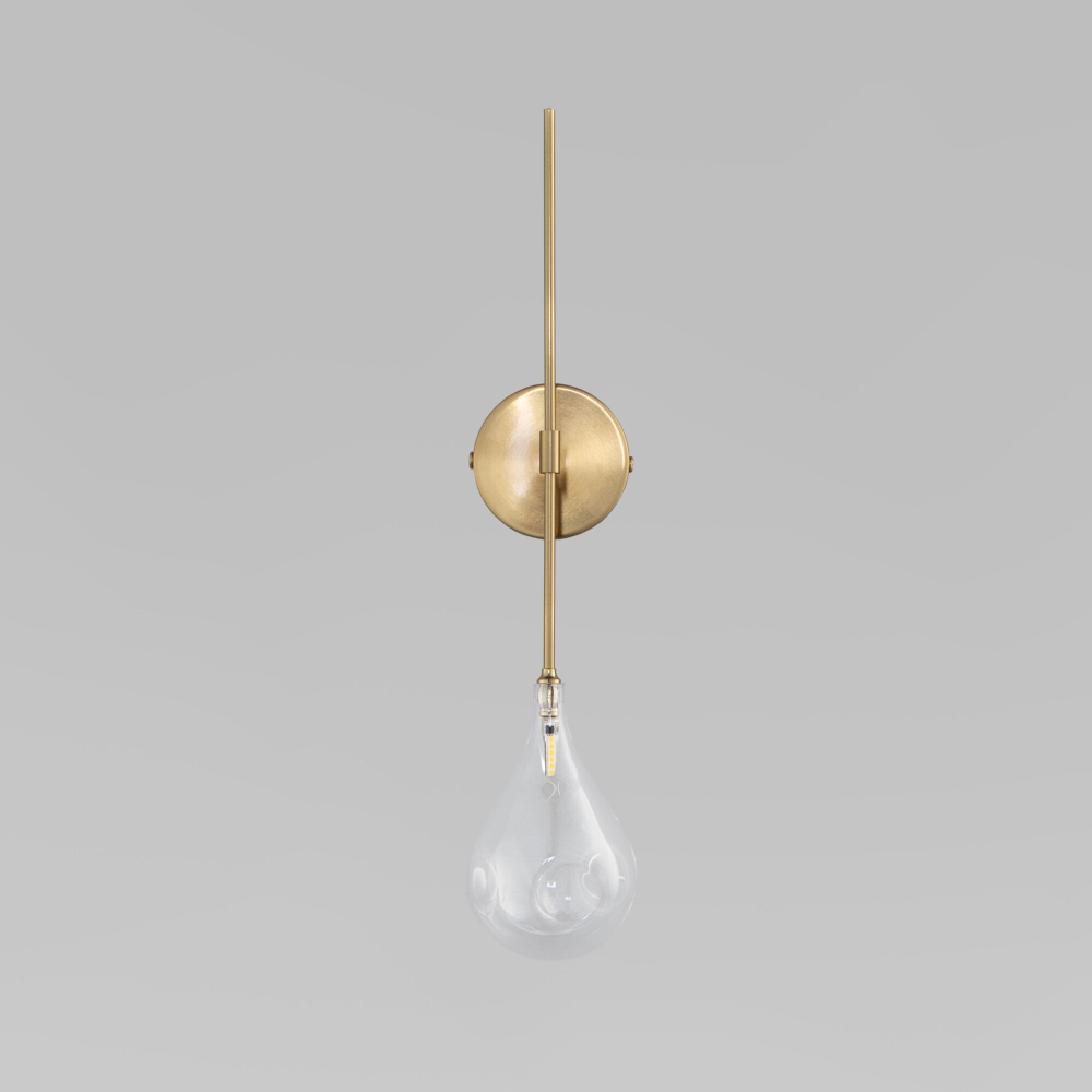 Бра со стеклянным плафоном 201002