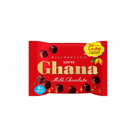Молочный шоколад Lotte Ghana Milk Chocolate