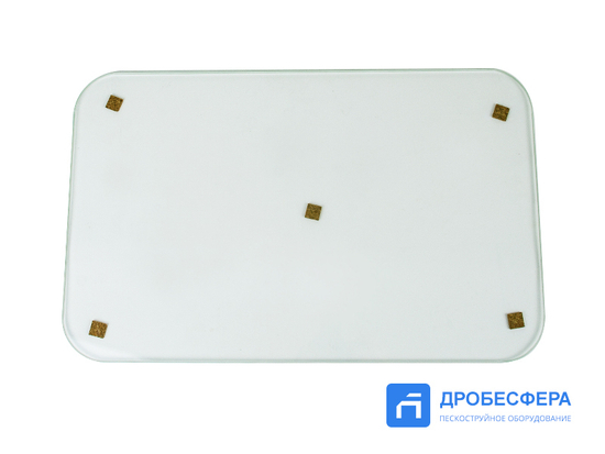 Стекло для пескоструйной камеры Contracor 476х296х7мм Триплекс CAB-110/CAB-135 арт. 22030001