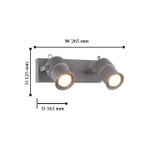 Настенный светильник Favourite Arcu 2026-2W