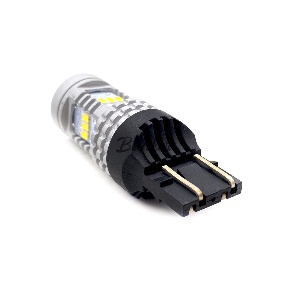 Светодиодная автомобильная LED лампа TaKiMi 7443-3020-14SMD (W21/5W),Белый,Не полярная,12V