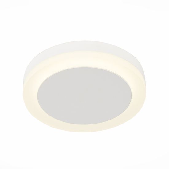 ST104.542.06 Светильник встраиваемый Белый LED 1*6W 4000K 468Lm Ra>80 120° IP20 D110xH20 170-240V Встраиваемые светильники