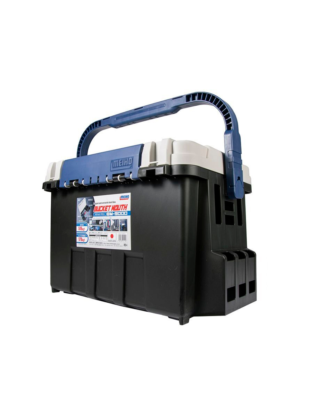 Ящик рыболовный Meiho BUCKET MOUTH BM-9000 Red 540x340x350