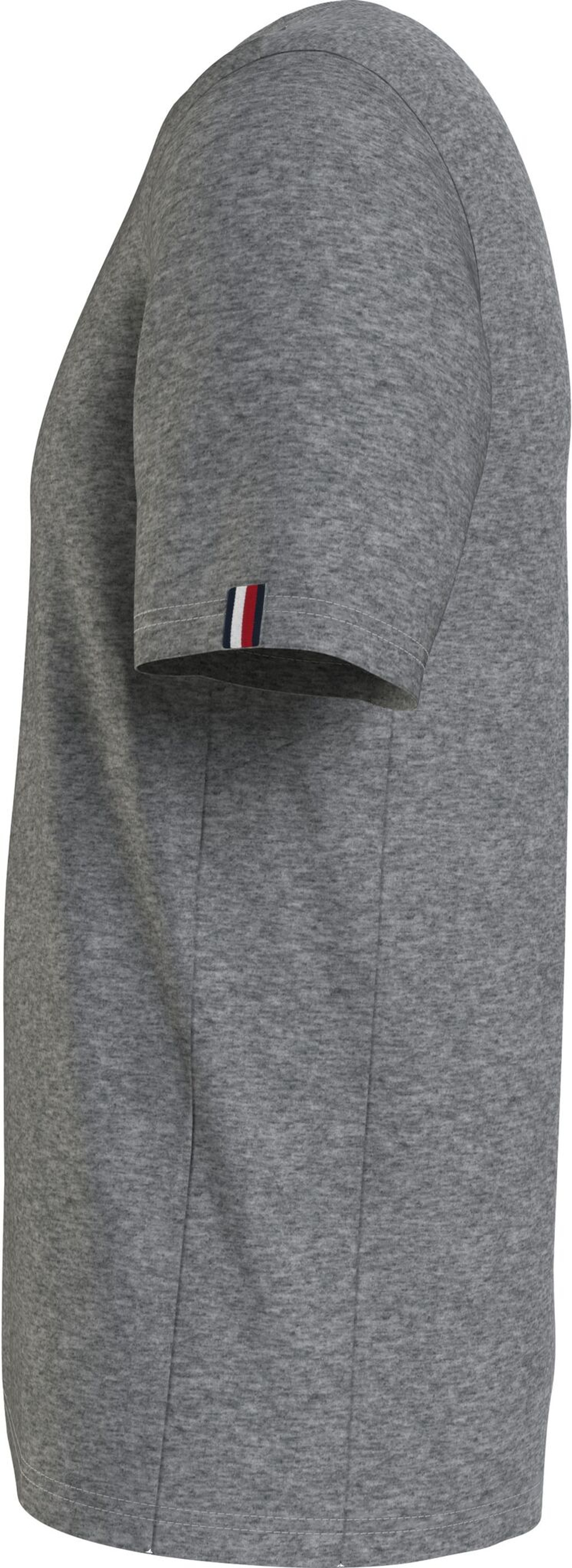 Футболка мужская теннисная Tommy Hilfiger Essentials Big Logo SS Tee - medium grey heather