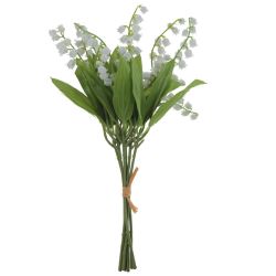 GAEM Цветы искусственные "Букет Ландышей", L12 W15 H36 см