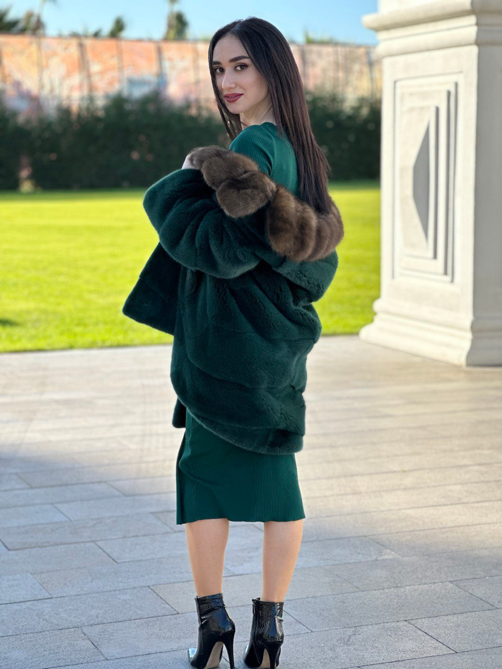 Полушубок из норки